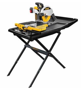 10 PORTABLE TILE SAW W STAND