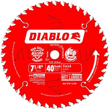 7-1/4X40 FINISH BLADE/LAMES DE FINITION 7-1/4X40