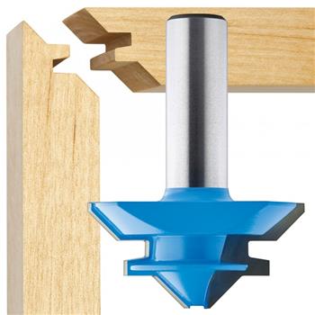 45° Lock Miter Router Bit -1/2'' Shank - Rockler 22627