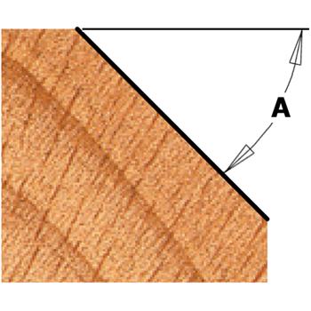 45 degree chamfer router bit - CMT 83605