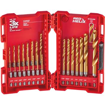 Titanium Shockwave Drill Bit (23 pc)