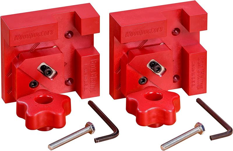 Ensemble de 2 serre-joints pour caisses - Woodpeckers BC4-M2