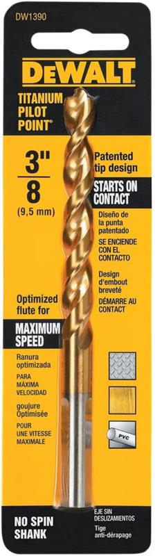 MECHE DEWALT 3/8 (TITANIUM)