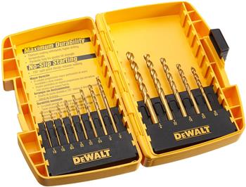 16-piece gold ferrous drill bit set - Dewalt DW1956