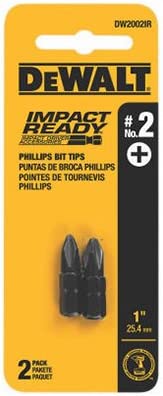 1 IN PHILLIPS REDUCED # 2 IMPACT RDY (2PK)