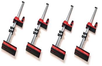 K Body Set with 4 clamps (2x 24’’ & 2x50’’) and 4 blocks - Bessey KREK2450