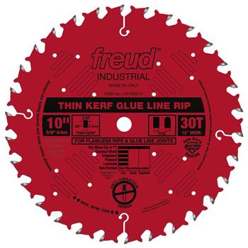 Thin Kerf Glue Line Rip Blade 10 - Freud LM75R010
