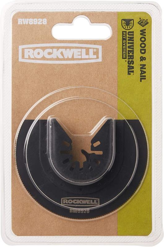 Rockwell Sonicrafter 3-1/8-Inch HSS Segment Sawblade with universal fit system 3-Pc