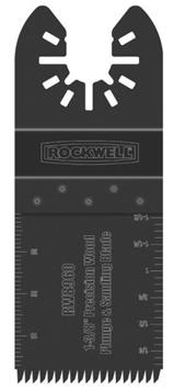 Plunge And Sanding Blade 1-3/8 In bi-metal - Rockwell RW8960