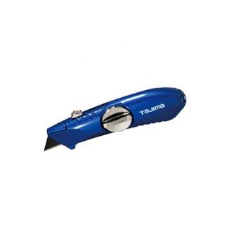 VR-Series retractable-blade utility knife with 3 V-REX blades blue - Tajima VR-102B