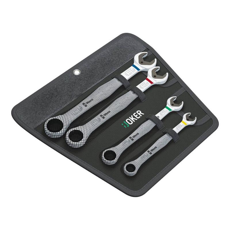 Joker Set of ratchetting combination wrenches, metric