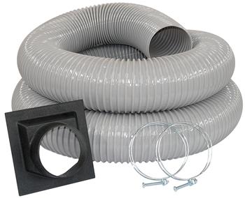 Dust Collection Hose Kit, 4” x 10 feet