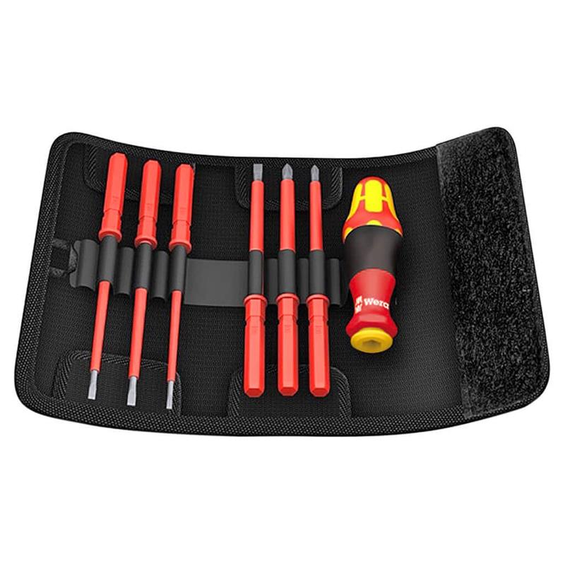 Kraftform Kompact insulated multi-bit screwdriver set ( 7 pieces)