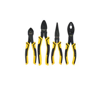 4 pc Bi-Material Pliers Set