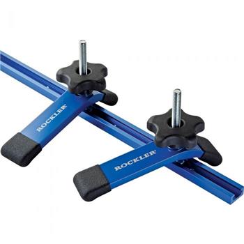 Universal T-Track with hold down clamps 48''