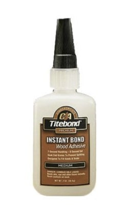 Titebond Instant Bond Wood Adhesive Medium 2 oz