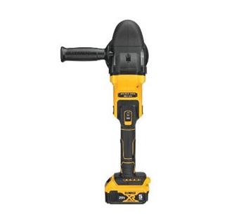 20v max xr 5 variable speed random orbit polisher kit (5.0ah) w/ 2 batteries and bag