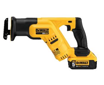 20V MAX Li-Ion Compact Reciprocating Saw (5.0Ah) w/ 1 Battery and Bag