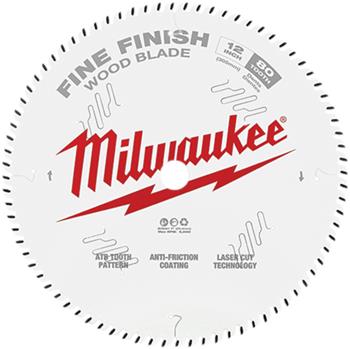 12 80t Fine Finish Saw Blade