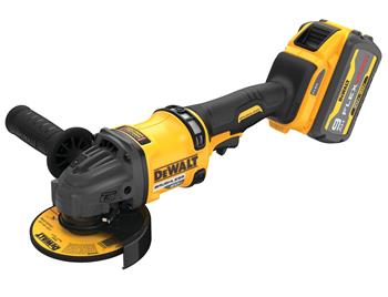 FLEXVOLT 60V MAX brushless 4-1/2 - 6 cordless grinder with kickback brake kit - 1 battery