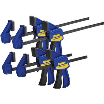 BAR CLAMP 4PC MINI SET 2 6IN 2 12