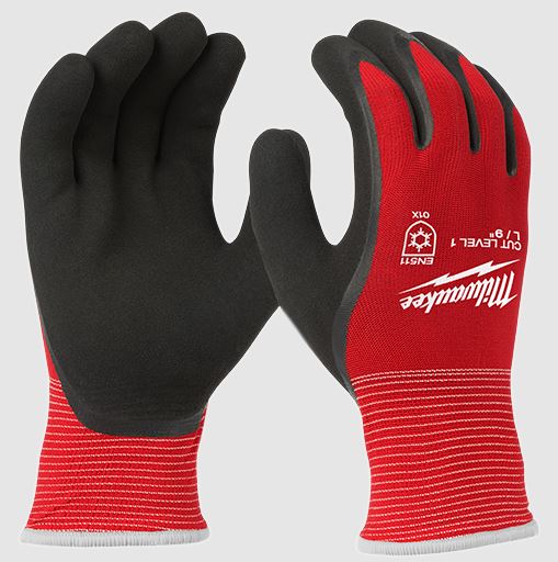(6) 12PK CUT 1 WINTER INS GLOVES - L