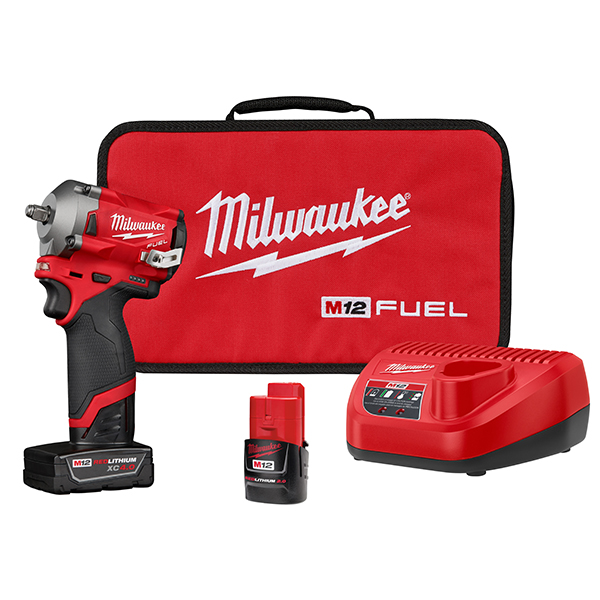 Ensemble de clés à chocs 3/8 "M12 FUEL - Milwaukee - 2554-22