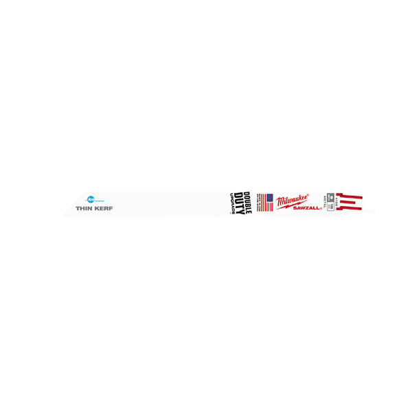 Lame de scie alternative Sawzall Ice Hardened 18D  9"  5/PQT
