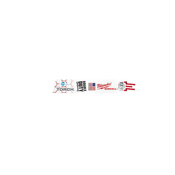 Lame de scie alternative Sawzall ICE HARDENED 10D 6" TORCH  5/PQT