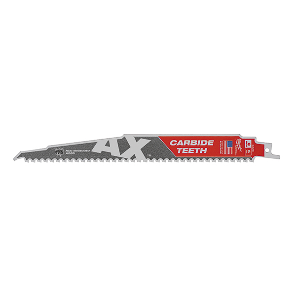 The AX™ with Carbide Teeth SAWZALL® Blade 9" 5T