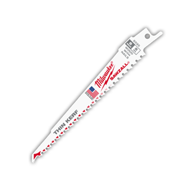 6" 5 TPI Sawzall®  Blades