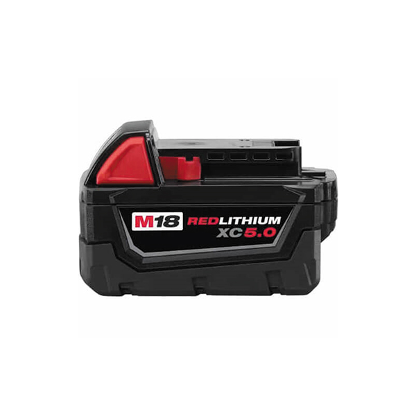 Batterie à grande capacité 5.0 Amp M18 REDLITHIUM XC5.0