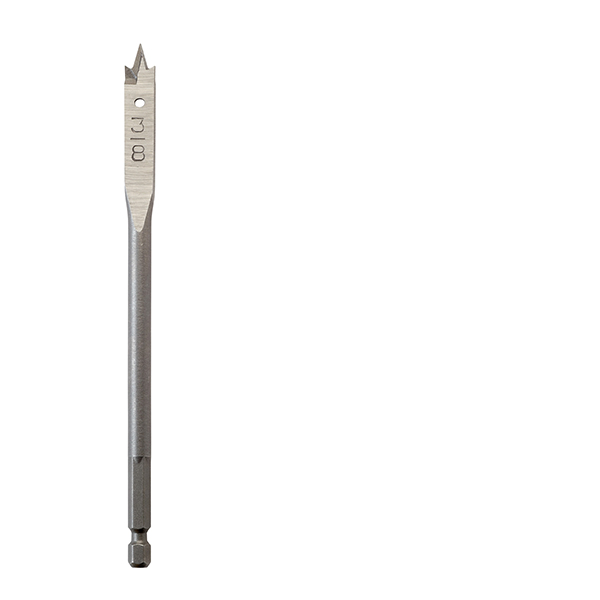 Flat Boring Bit 3/8" x 6"