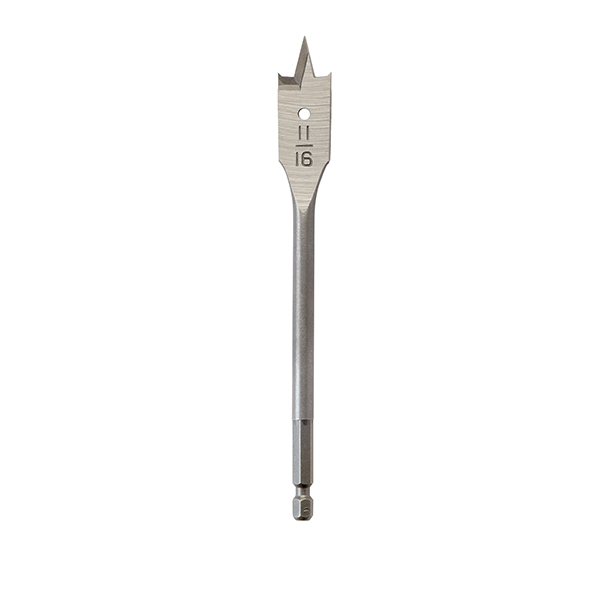 Flat Boring Bit 11/16" x 6"