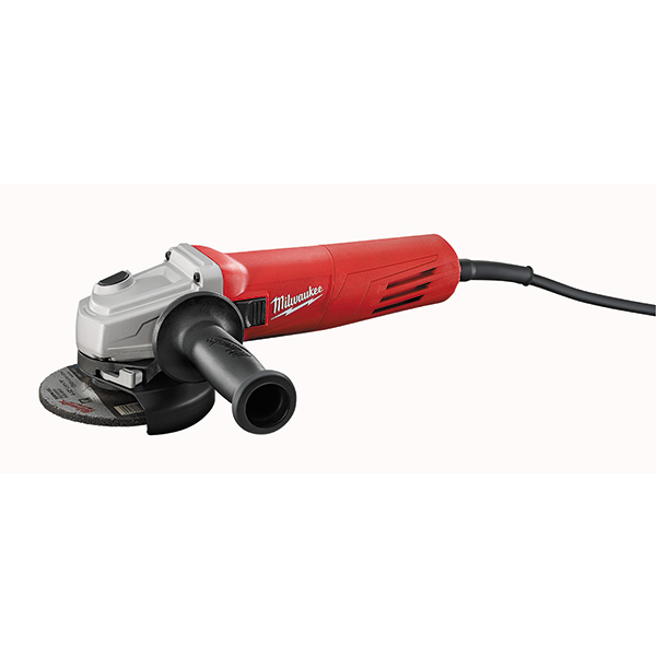 11 Amp 4-1/2 in. Small Angle Grinder Slide, Lock-On - Milwaukee - 6146-33