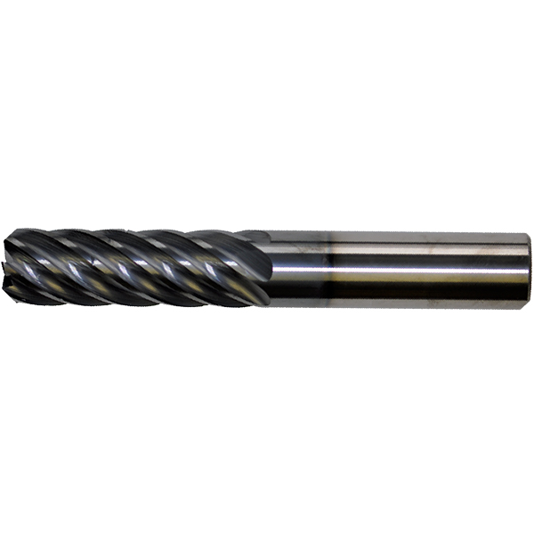 72000770 SOLID CARBIDE ENDMILL - STAR - D: 1/8  L: 1/2  R: SQ CREM-SST-4RC-0125- SQ Cr35