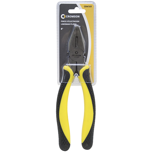 CR4101 Lineman's pliers with composite handle Length : 8"