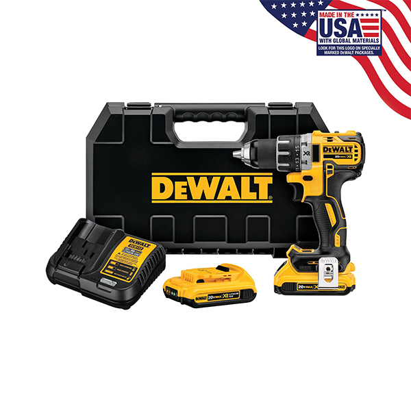 ENSEMBLE DE PERCEUSE / VISSEUSE COMPACTE DEWALT 20V