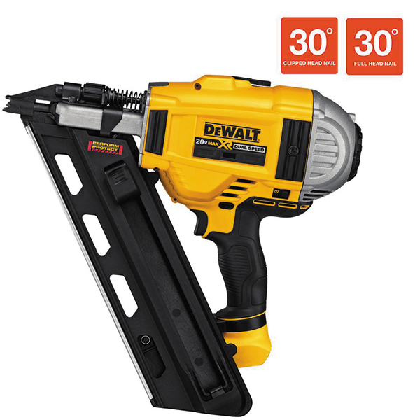 20V MAX cordless 30° paper collated framing nailer (tool only)