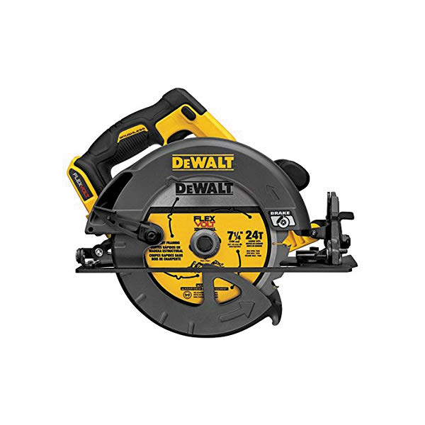 FLEXVOLT™ 60V MAX* 7-1 / 4" (184mm) cordless circular saw w / Brake Kit (tool only)