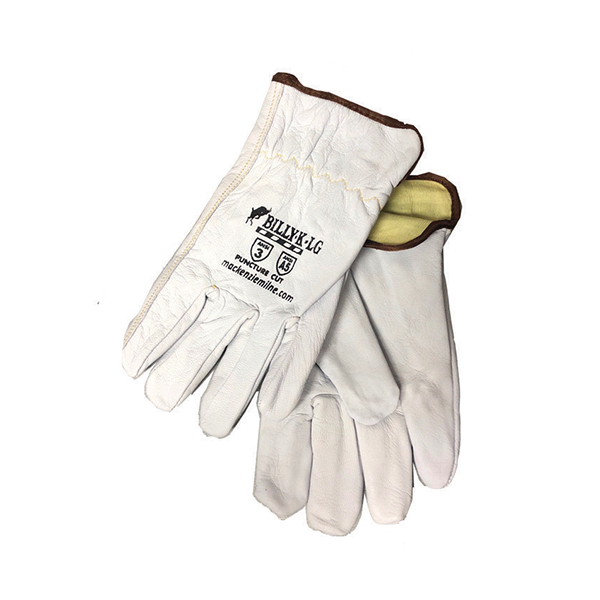 CR8409 Gants de conducteurs en cuir de chèvre avec doublure en Kevlar Protection coupure Niveau A5 BILLY-K taille : M