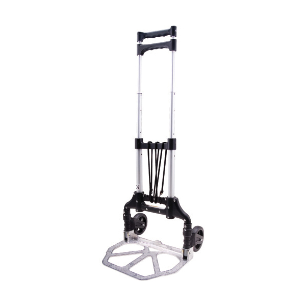 CR7100 Flexible hand truck for light use Maximum load : 175 lbs Plate 16-1/2 x 11-1/2"