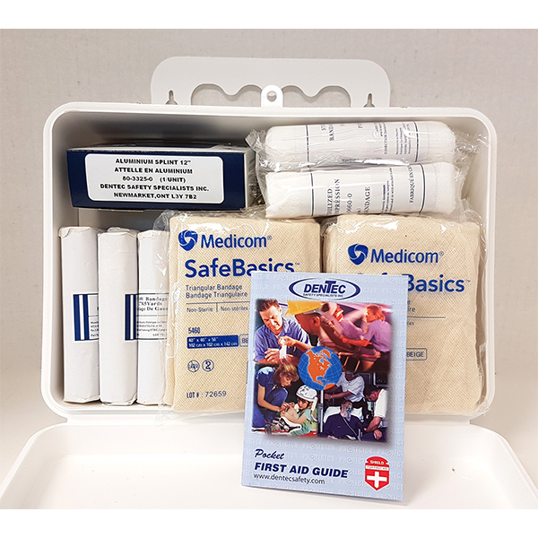 First Aid Kit Type 2 - 26 to 50 workers - Norm CAN/CSA Z1220-17, medium plastic case